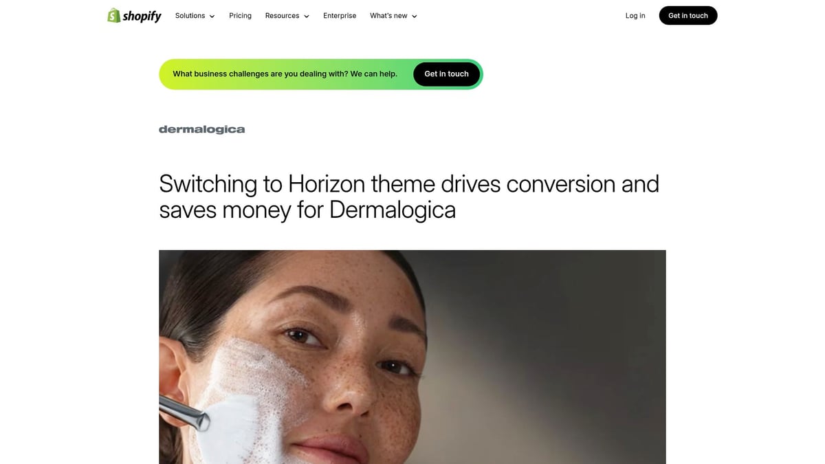 7 Inspiring Shopify Case Studies to Boost Your Store in 2026 - Dermalogica: Increasing Conversions and Reducing Maintenance with Shopify Horizon Theme
