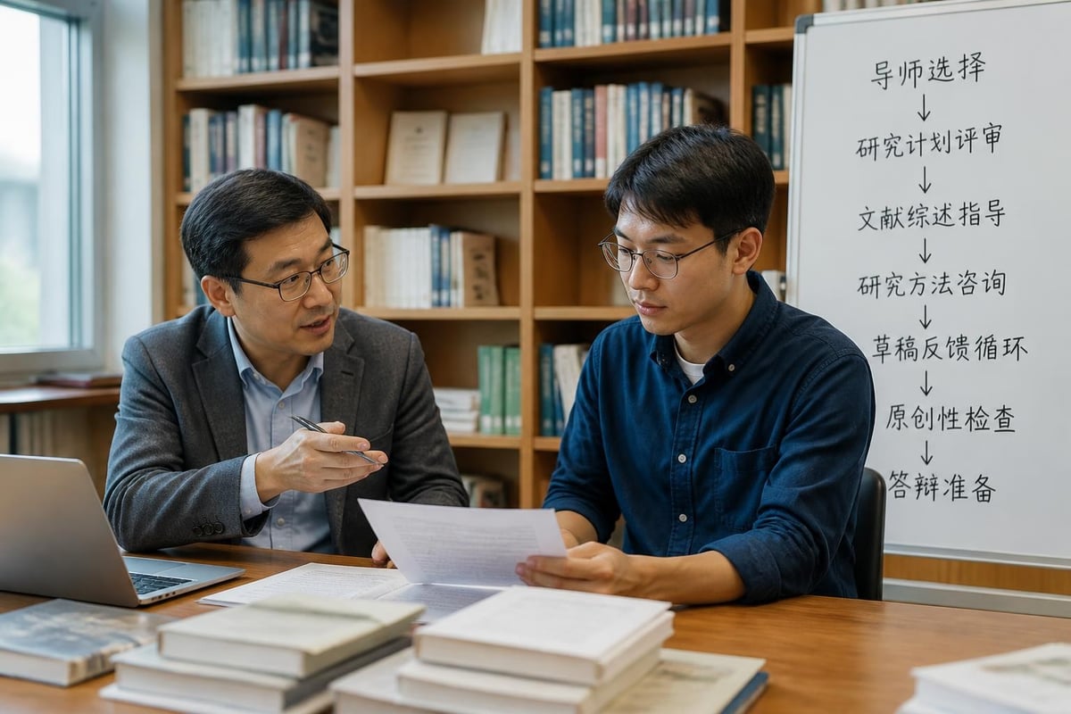 碩士論文指導流程