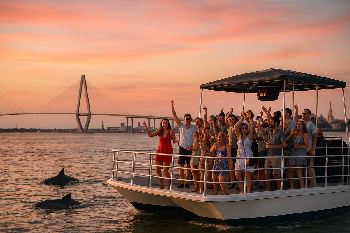 Why Charleston is America’s Ultimate Party Boat Destination