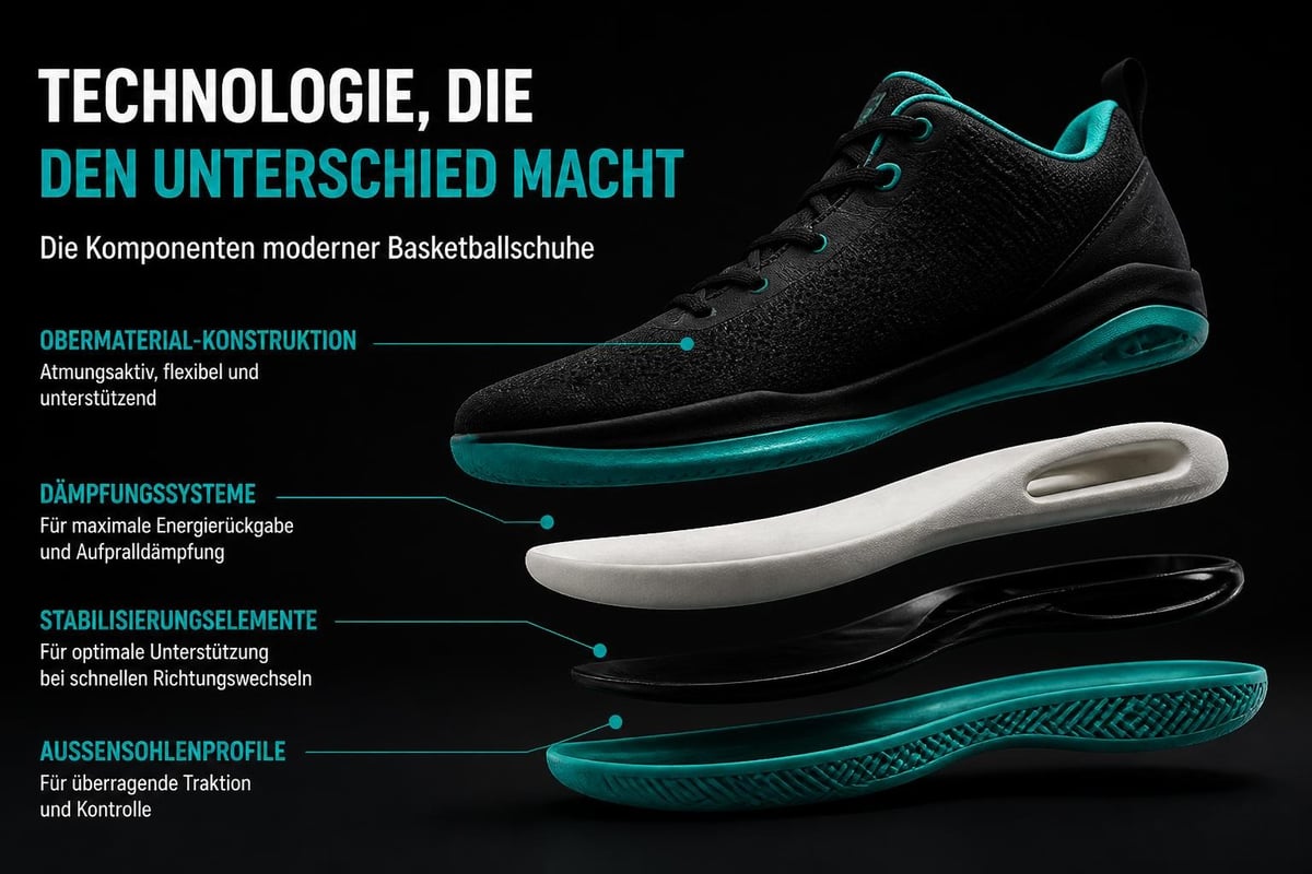 Basketball-Schuh Technologien