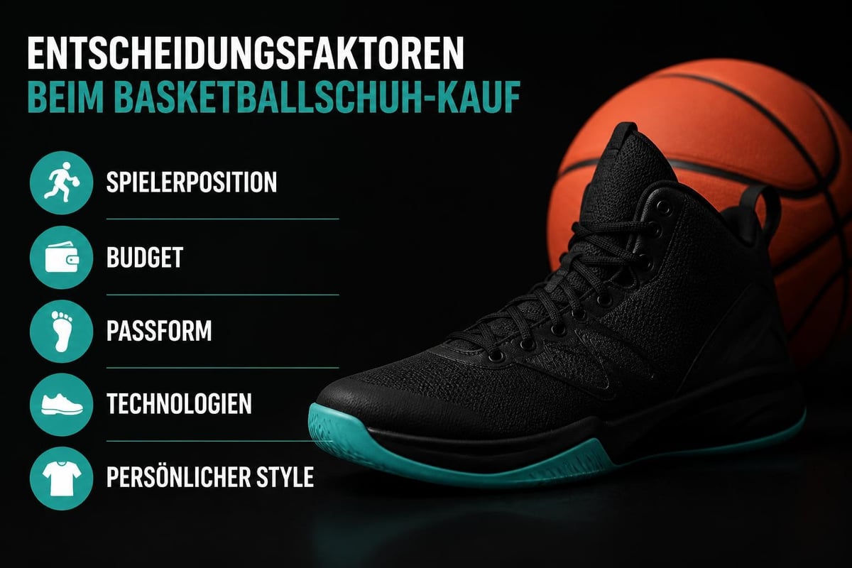 Basketball-Schuh Kaufentscheidung
