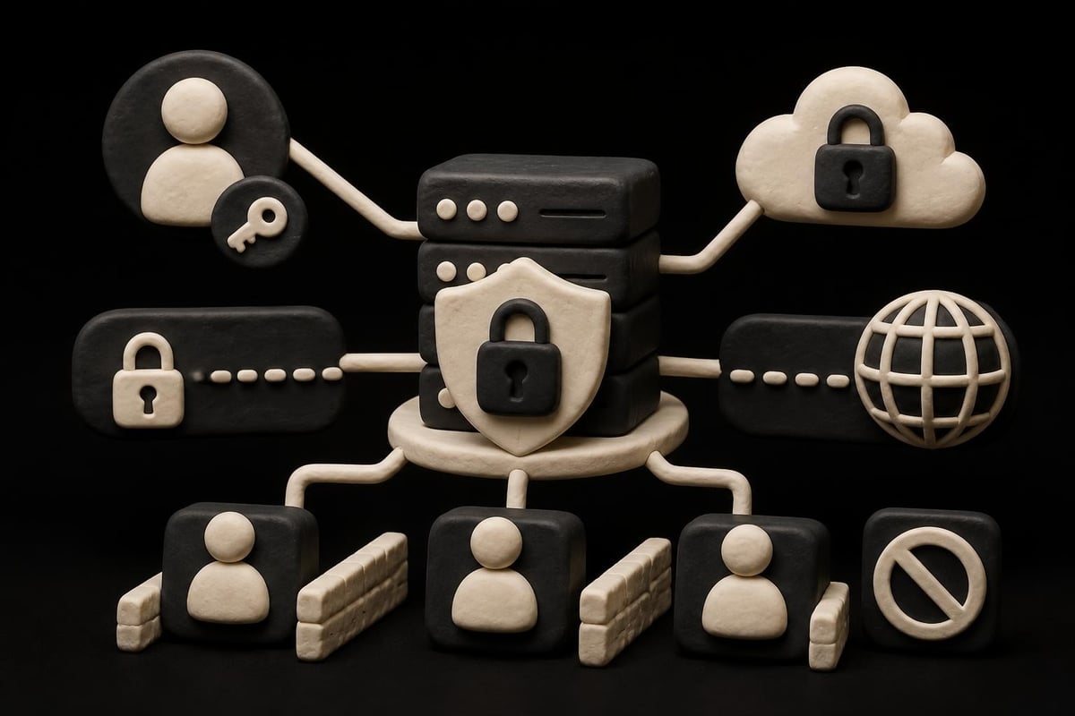 Private proxy security layers