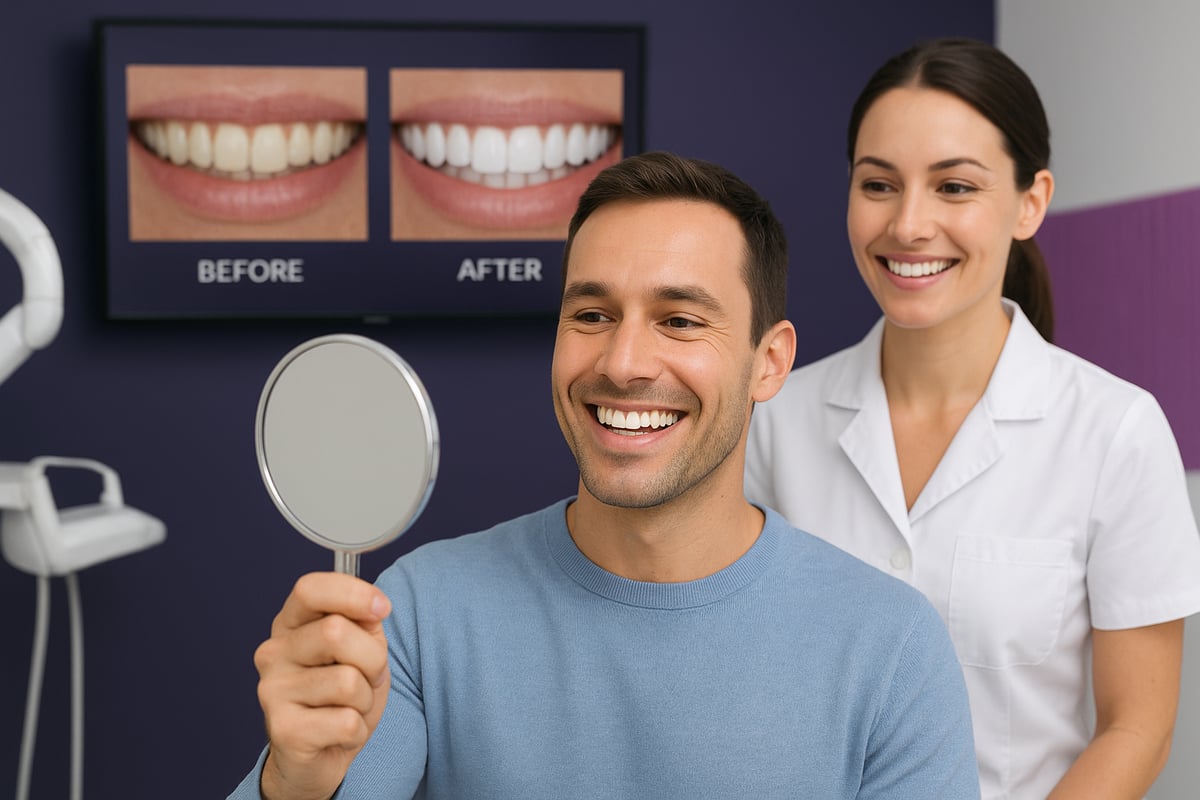 Enlighten Whitening Results: Before and After Transformations