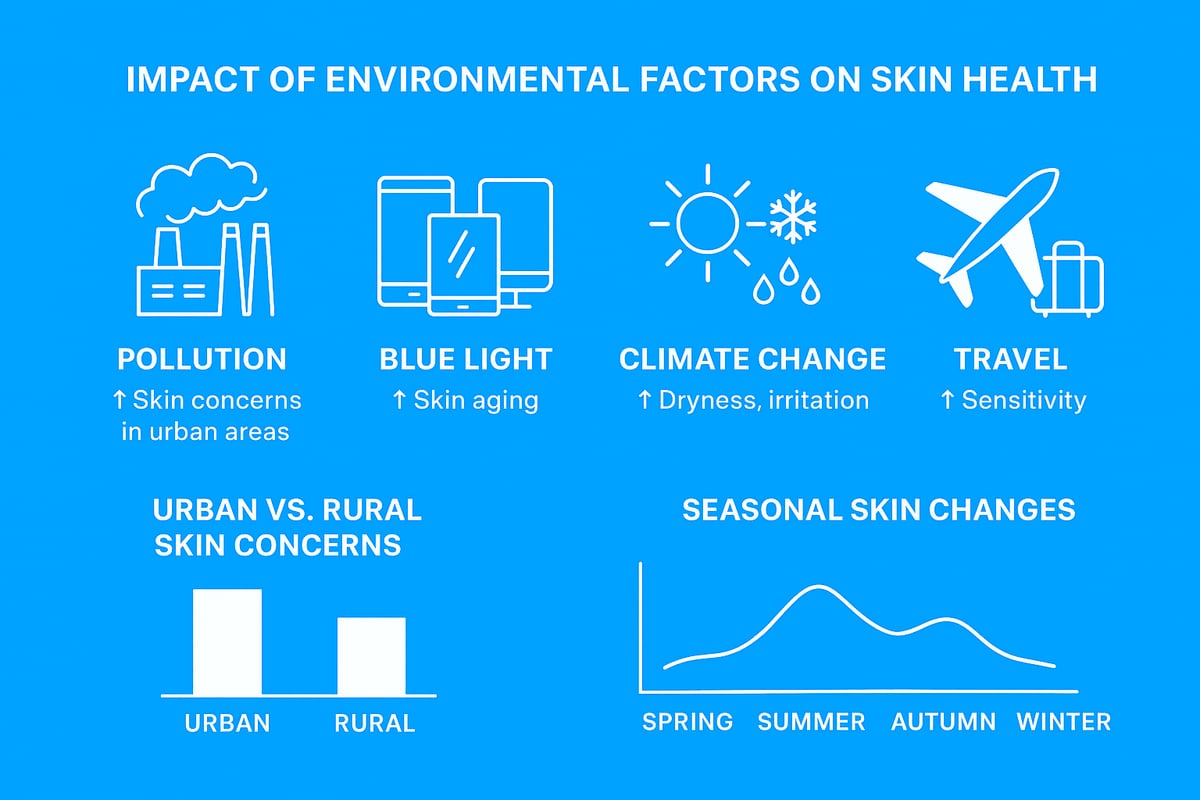 The Impact of Environmental Factors on Skin Health