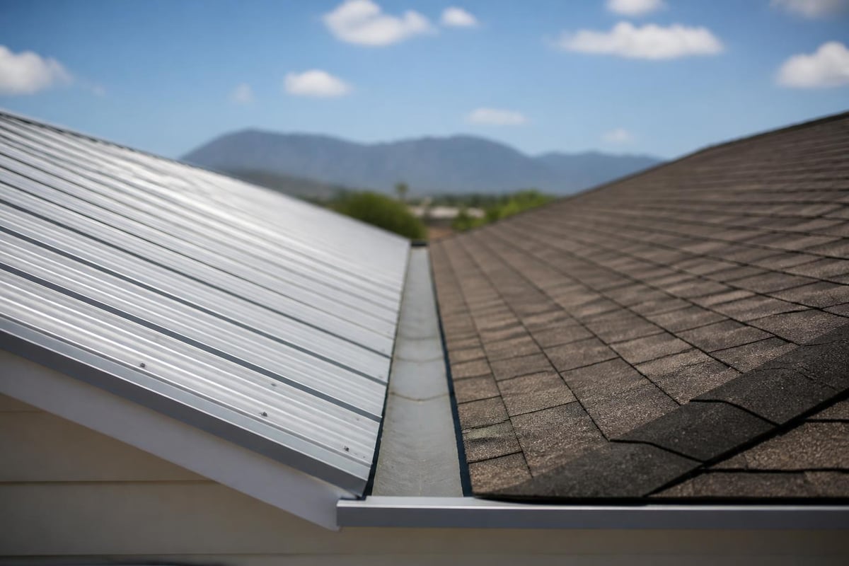 Metal roofing energy efficiency