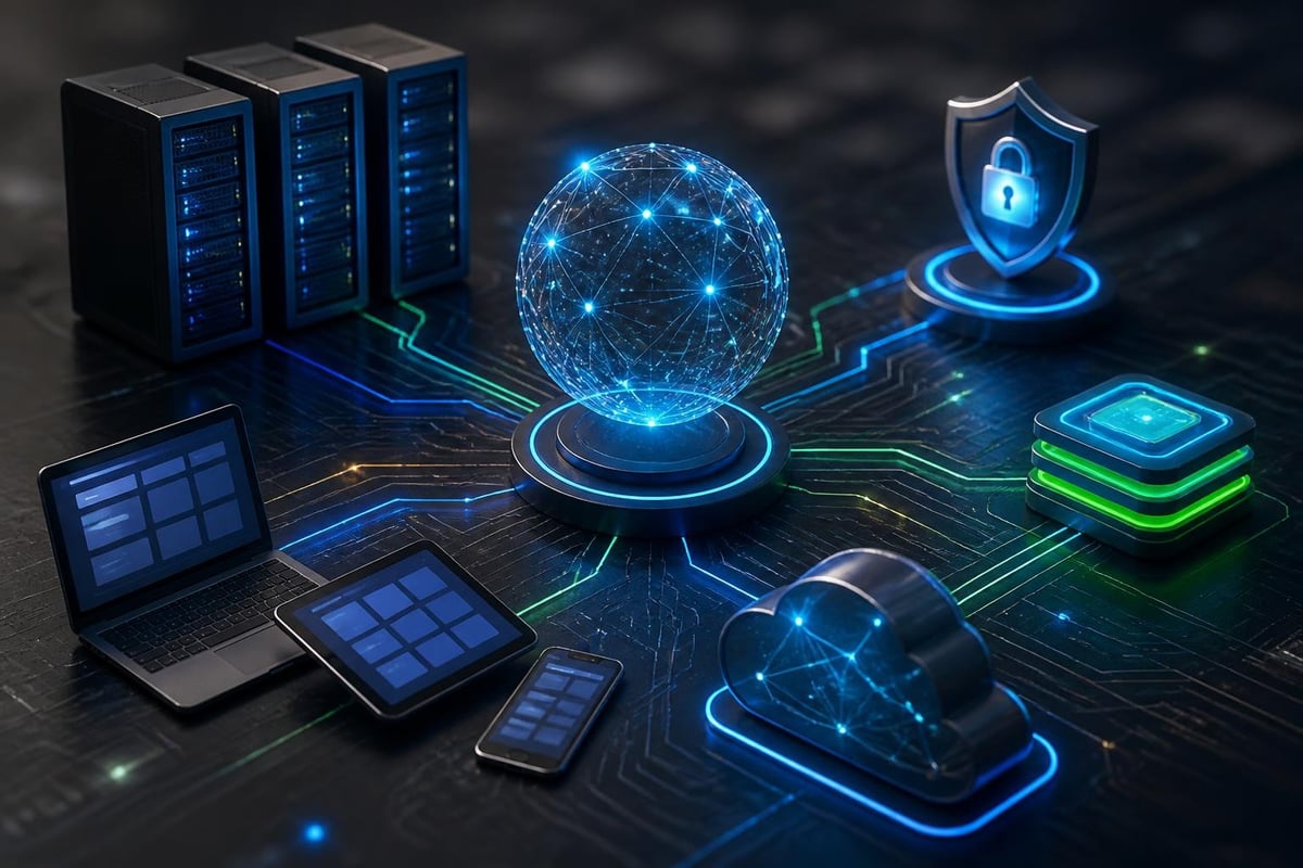 Technische Website-Infrastruktur
