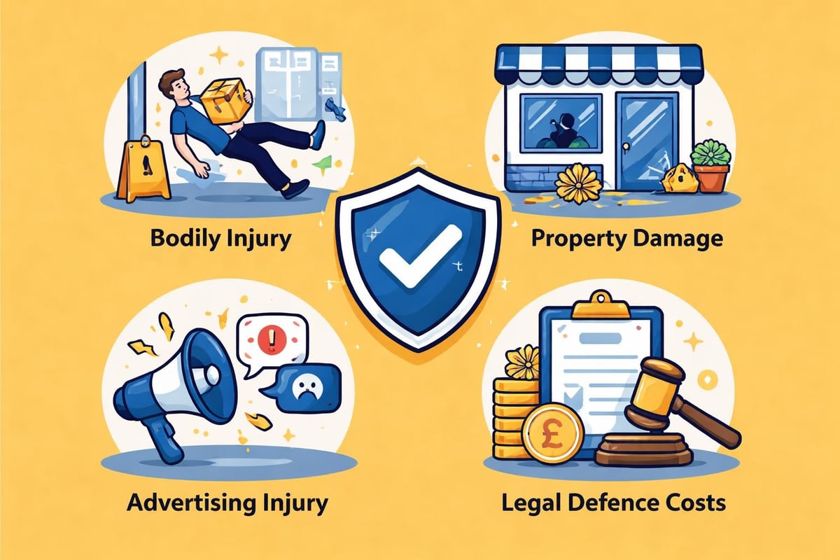 General liability insurance coverage areas General liability insurance coverage areas