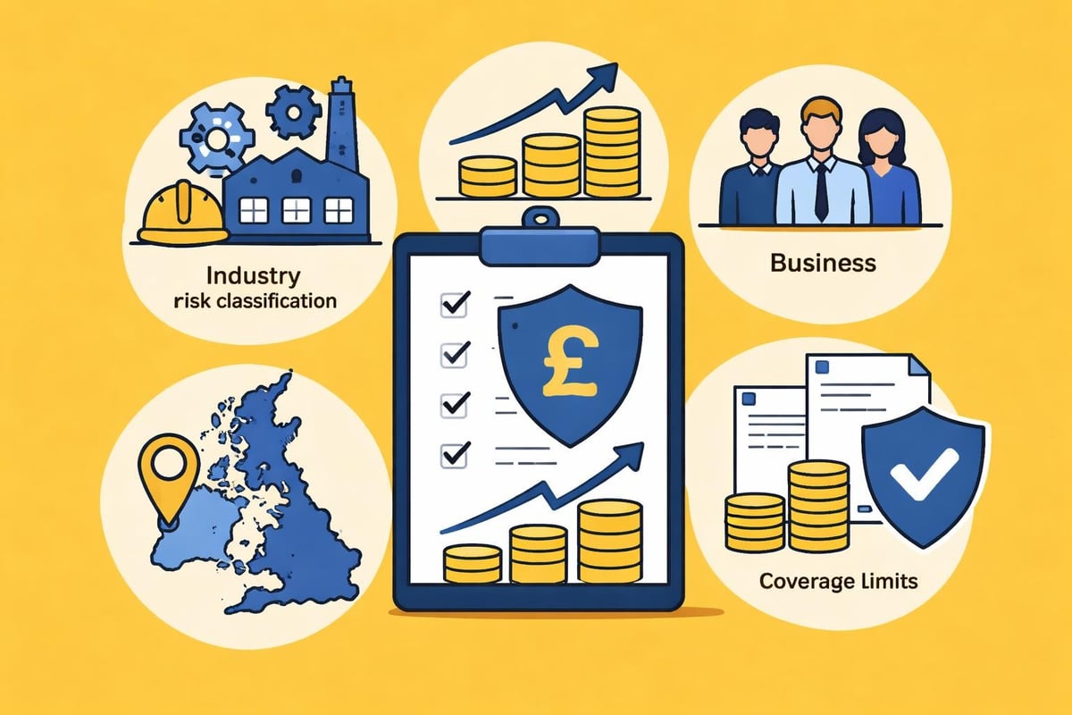 Infographic on insurance cost factors Infographic on insurance cost factors