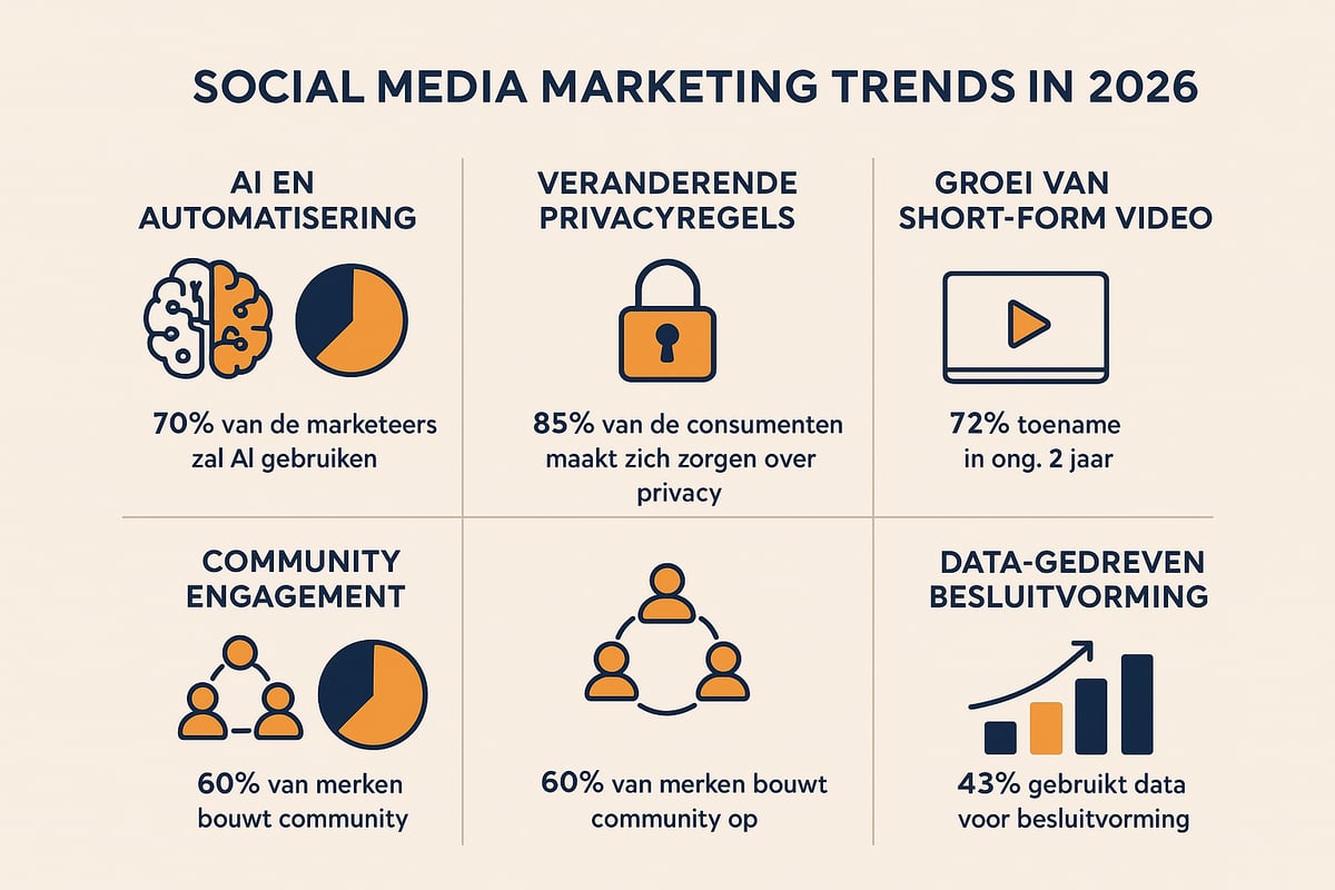 Social Media Marketing in 2026: Trends en Uitdagingen