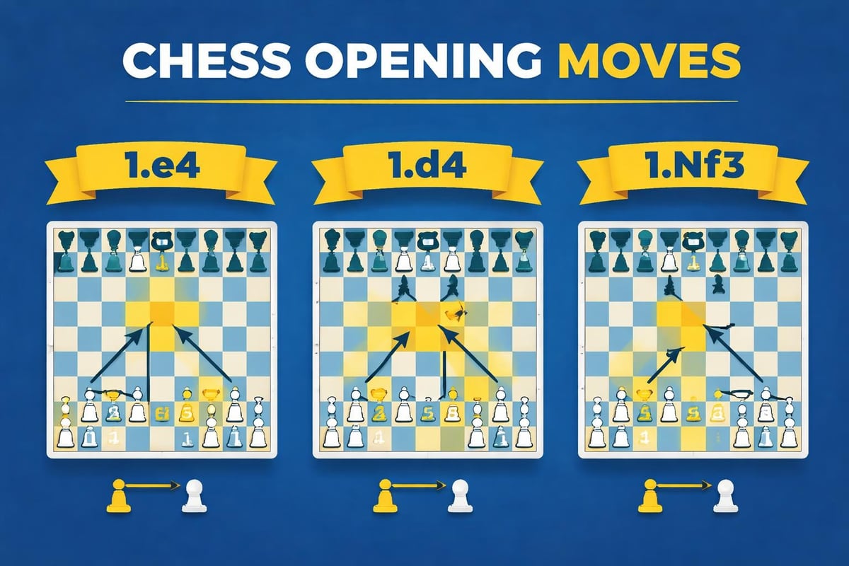 Chess opening moves comparison