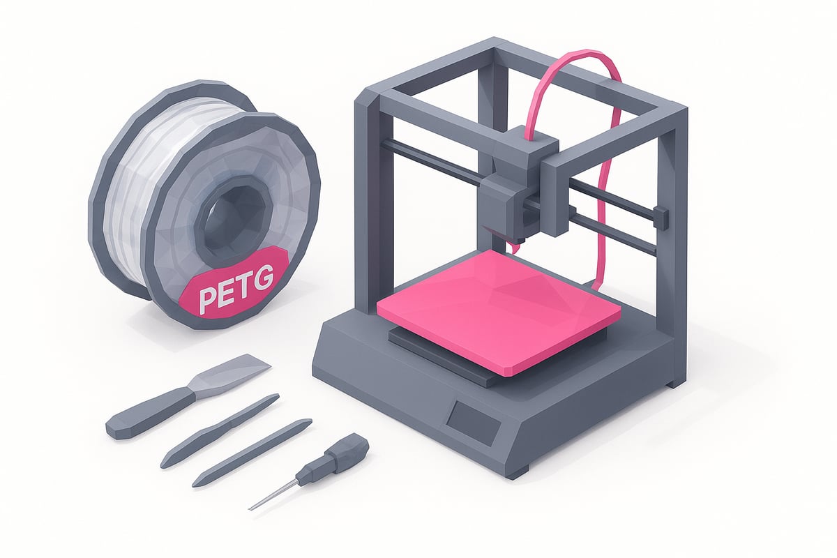 Preparación antes de imprimir PETG: Herramientas, impresoras y filamentos