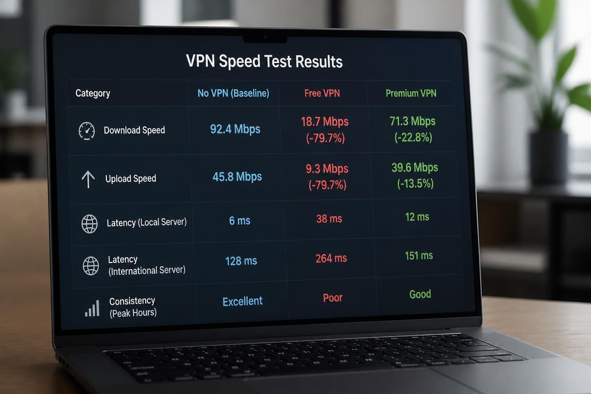 VPN performance comparison