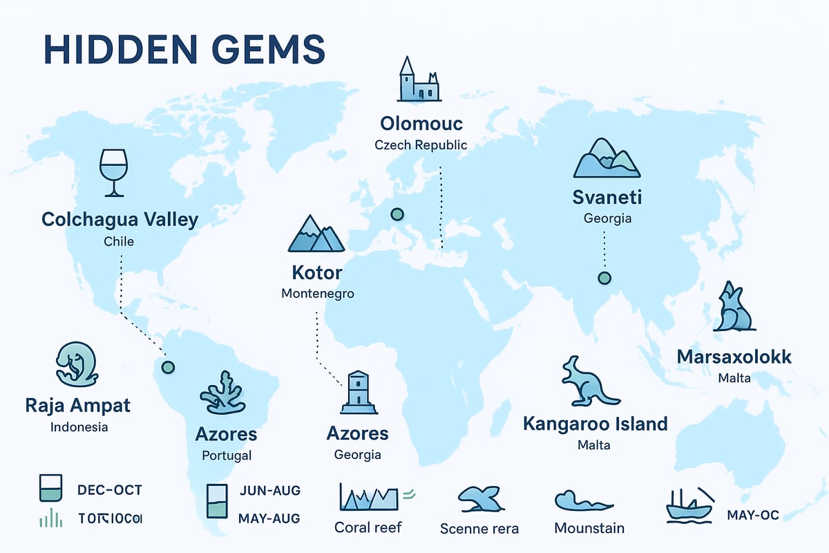 9 Hidden Gems Travel Destinations to Discover in 2026