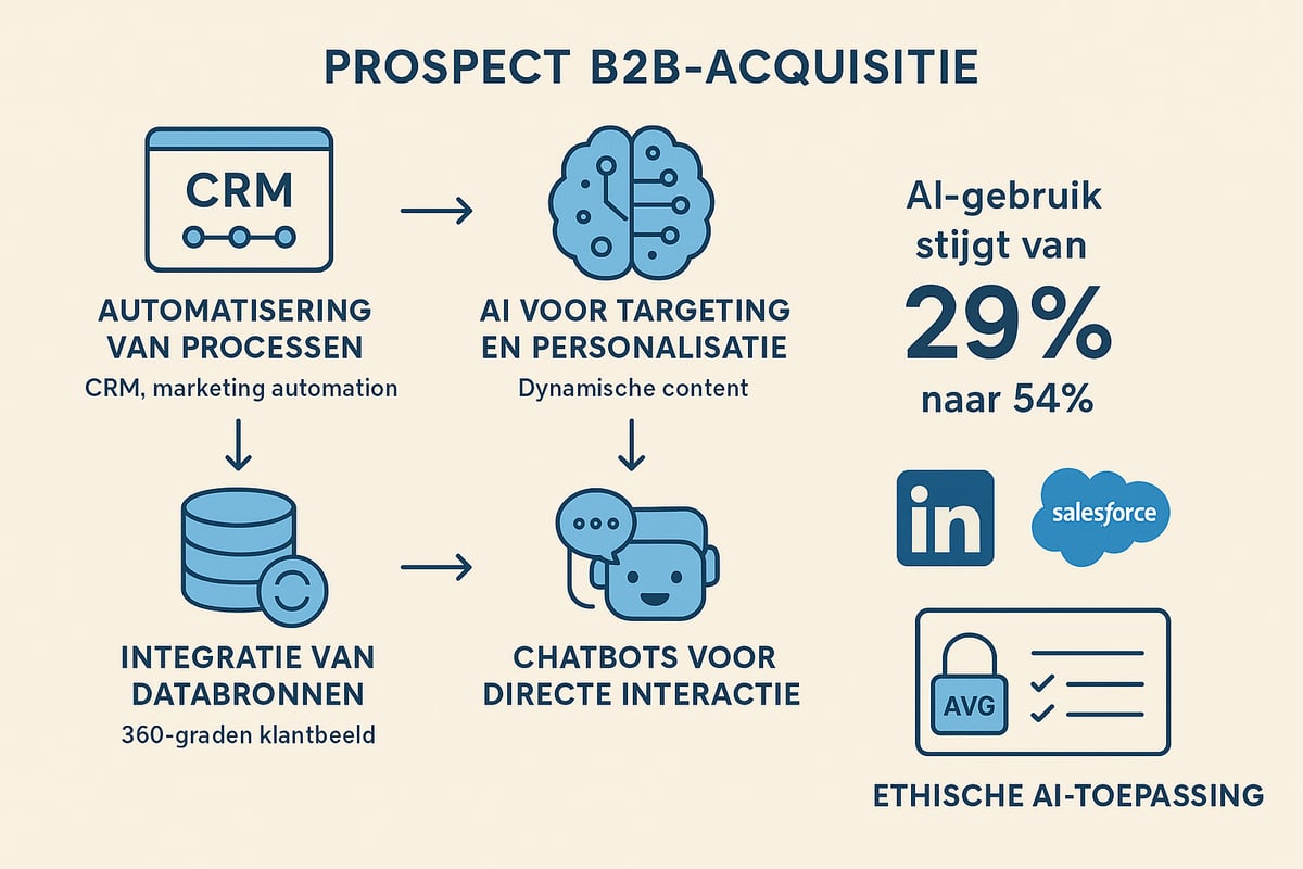 De Rol van Technologie en AI in B2B Acquisitie