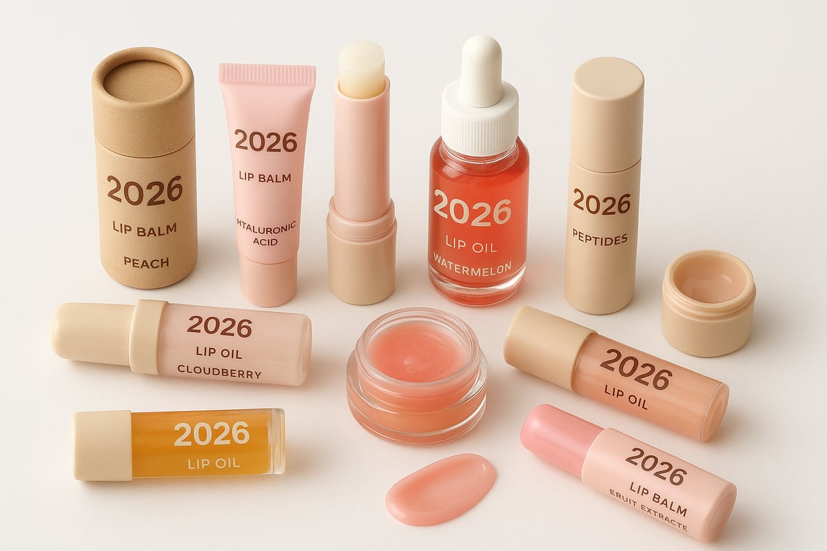 Trending Ingredients & Formulas in 2026 Glow Lip Balms