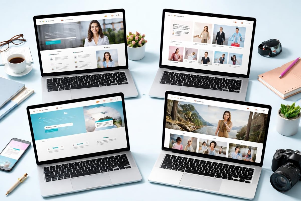 Website-Typen für verschiedene Geschäftsmodelle