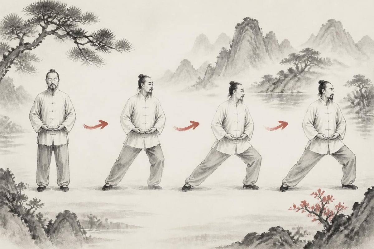 Tai Chi weight shifting