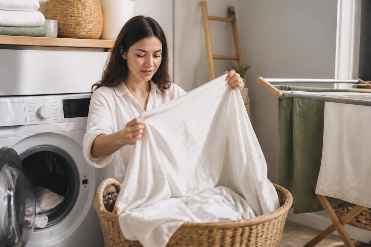 Bed sheet care instructions