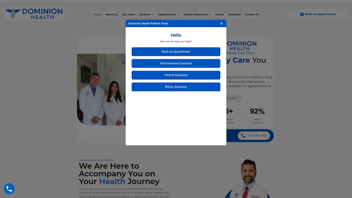 7 Essential Good Family Physicians Near Me for 2026 - Dominion Health Family Healthcare Clinic – San Antonio, TX