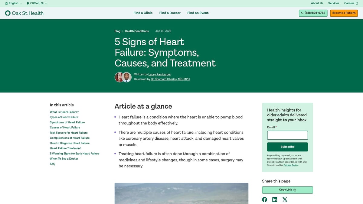 7 Essential Good Family Physicians Near Me for 2026 - Oak Street Health – Senior-Focused Primary Care