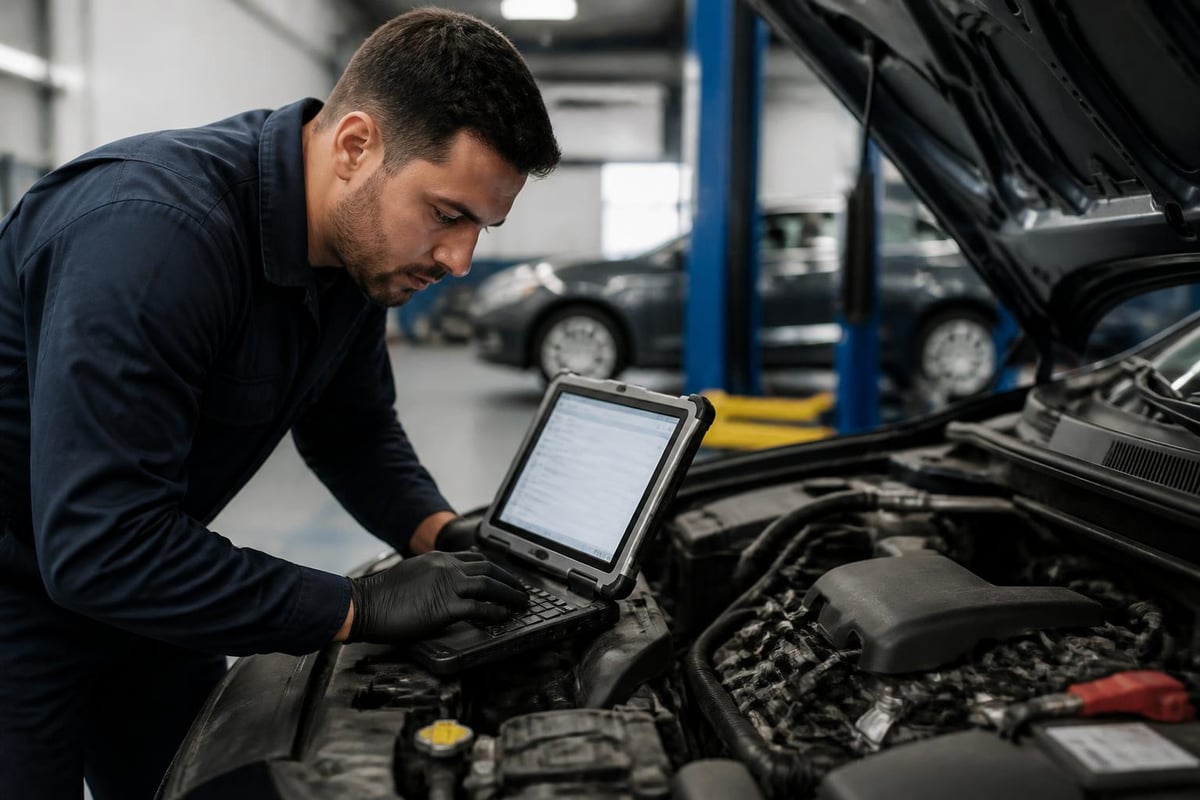 Modern automotive diagnostics