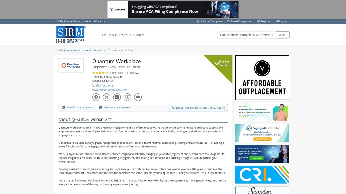 7 Top Executive Coaching Firms to Watch in 2025 - Quantum Workplace