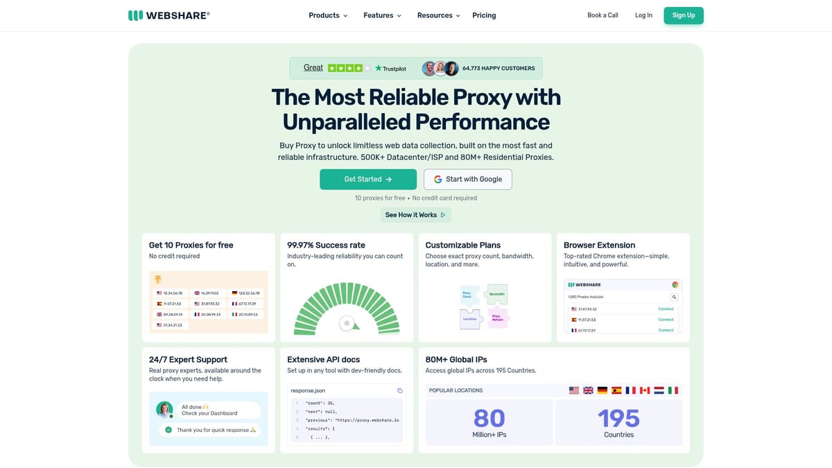 Top 8 Best SOCKS5 Proxy Services for Secure Browsing 2026 - Webshare
