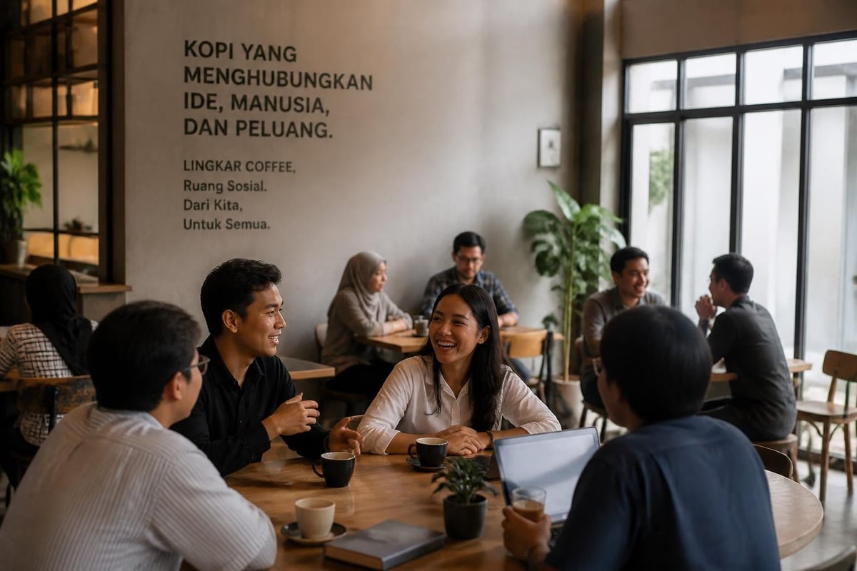 Filosofi ruang kopi inklusif