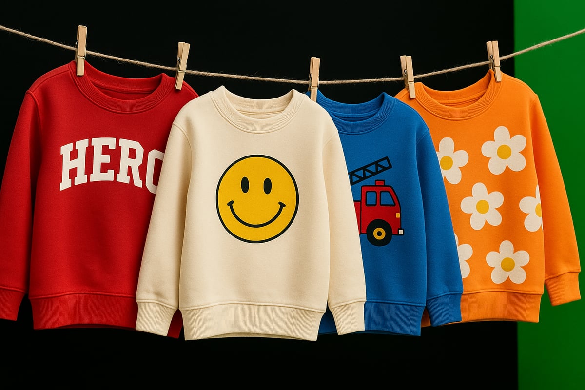 Lasten collegepaitojen hoito ja huolto: Näin vaate kestää arjessa