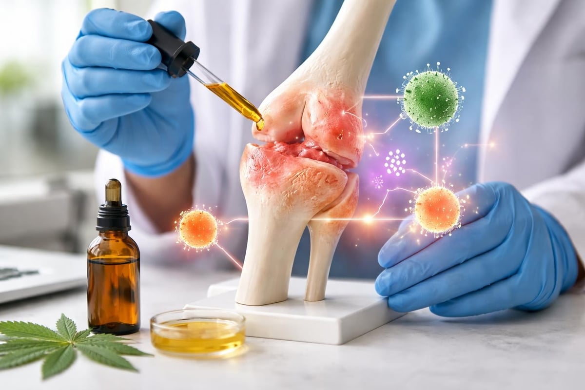 CBD interaction with inflammatory pathways