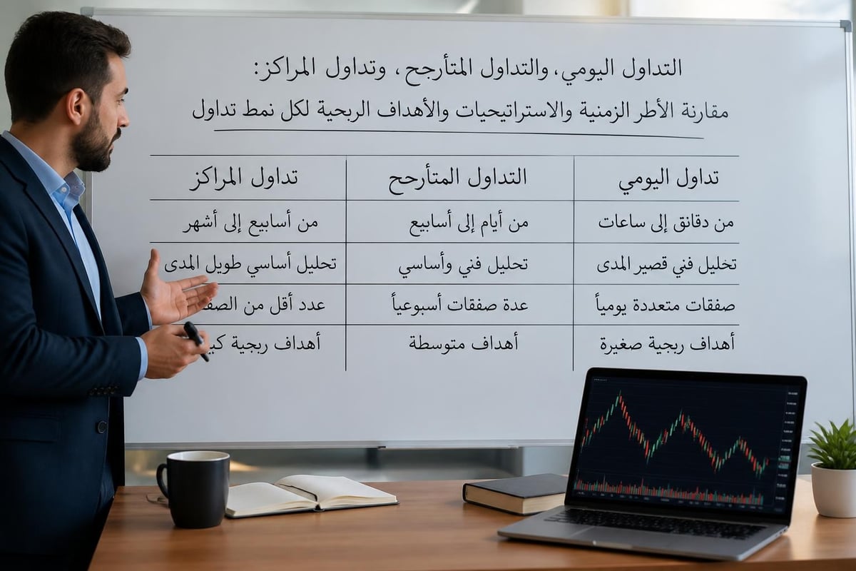 أنواع التداول المختلفة