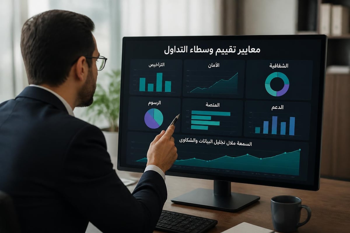 عملية تقييم الوسطاء
