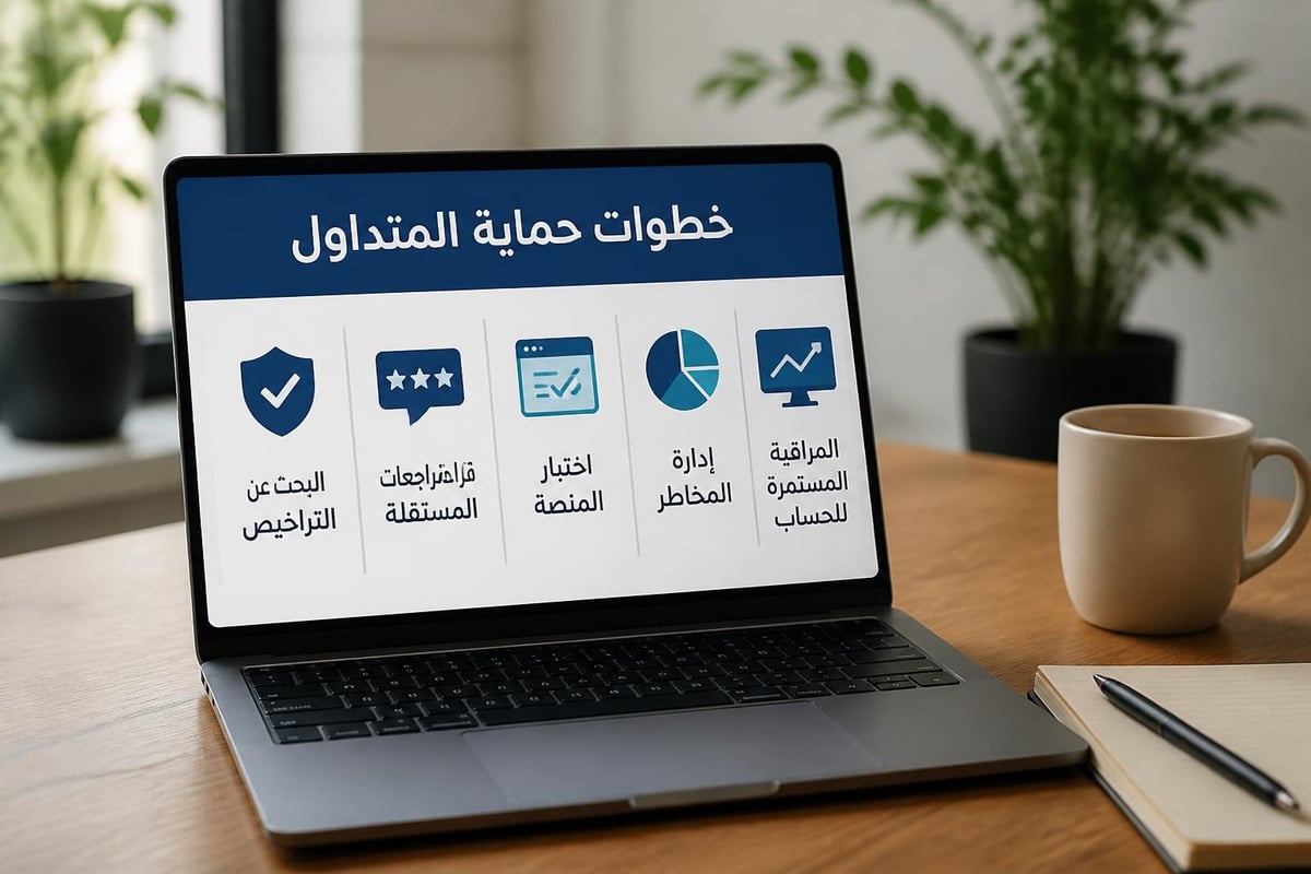 رحلة المتداول الآمن