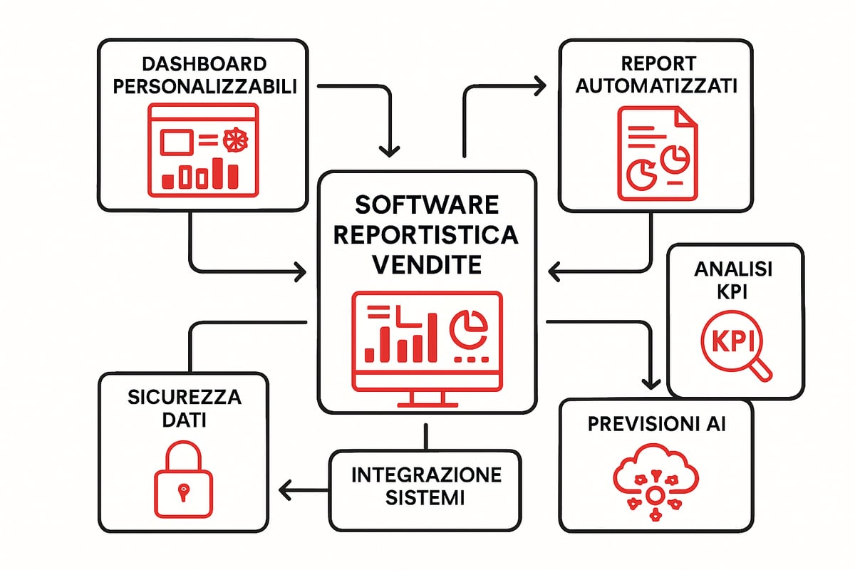 Guida Completa al Software Reportistica Vendite 2025 6 Funzionalità Chiave di un Software di Reportistica Vendite Moderno