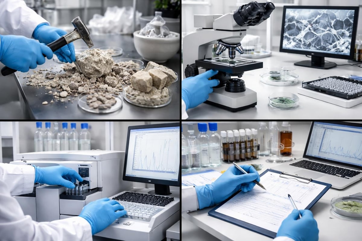 Laboranalyse Schadstoffe