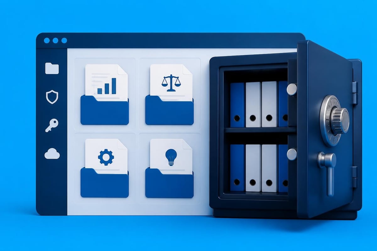 Virtual data room organization structure