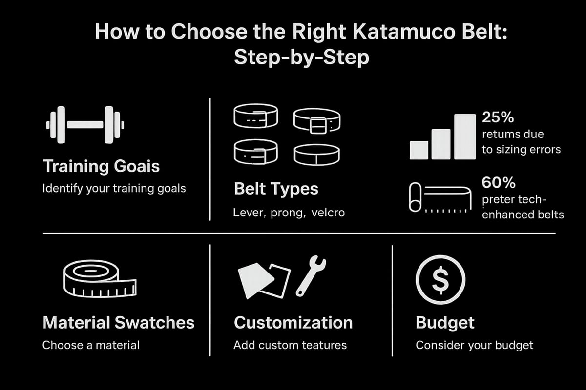 Choosing the Right Katamuco Belt: A Step-by-Step Guide