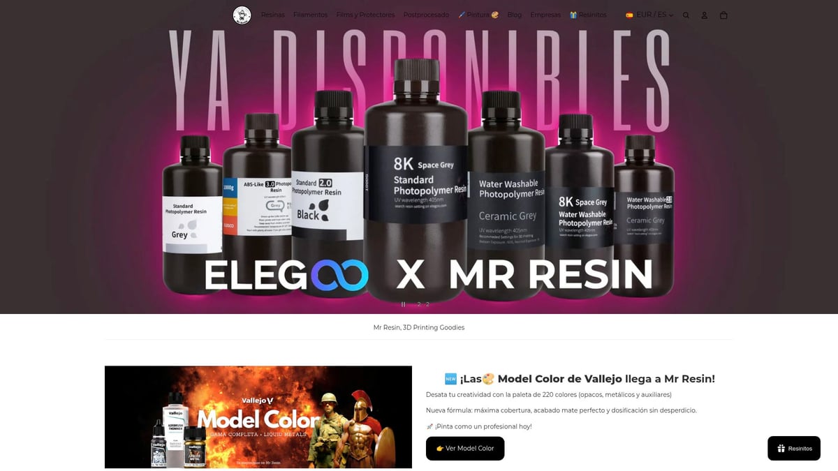 7 Tipos Essenciais de Resina para Impressoras 3D em 2025 - Mr Resin: A sua loja online de resinas e consultoria especializada em impressão 3D