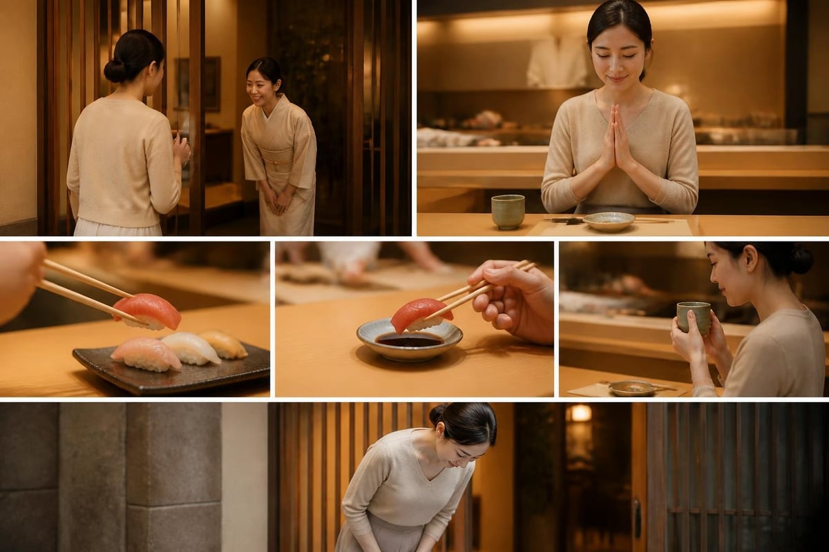 Japanese dining etiquette guide