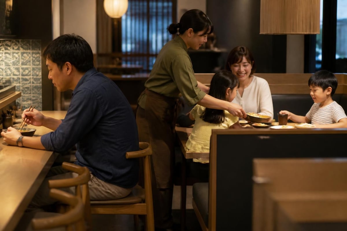 Inclusive dining atmosphere