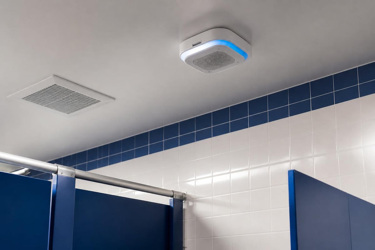 Vape detector monitoring capabilities