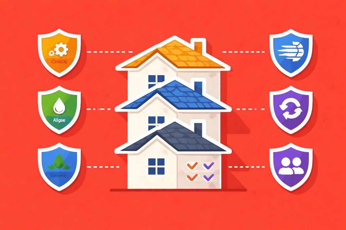 Shingle warranty comparison