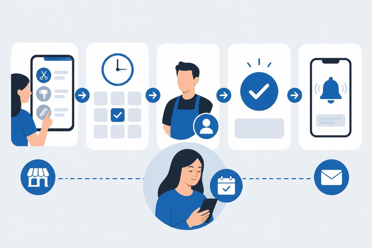 Appointment scheduling workflow