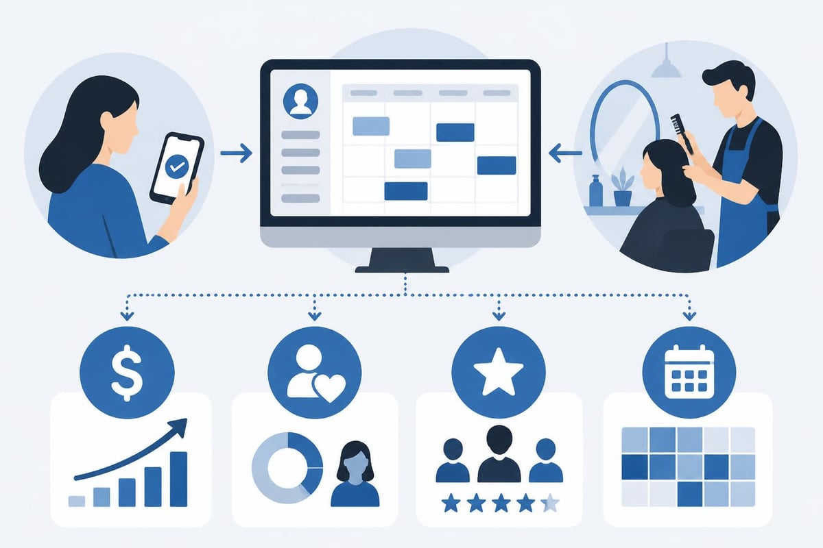 Business analytics dashboard