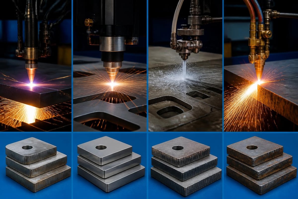Steelwork fabrication methods comparison