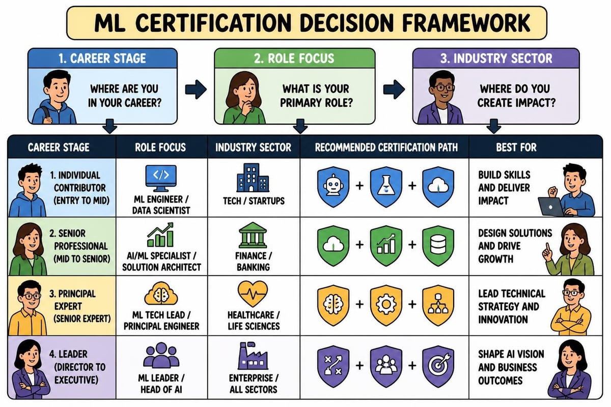 Certification selection framework