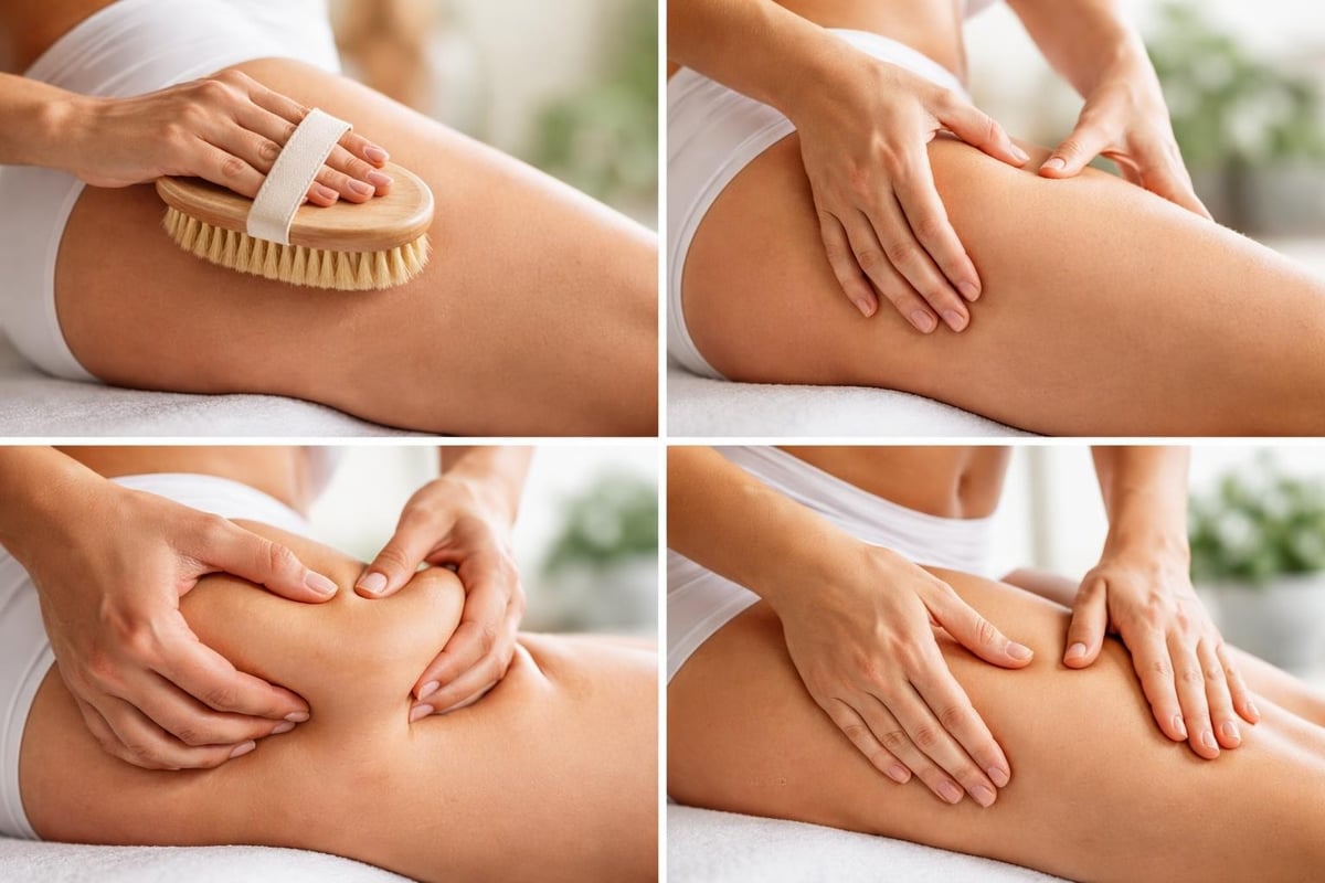 Cellulite massage techniques
