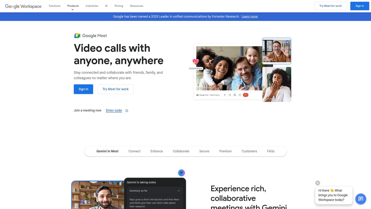7 Essential Call Online Free UK Tools for 2025 - Google Meet
