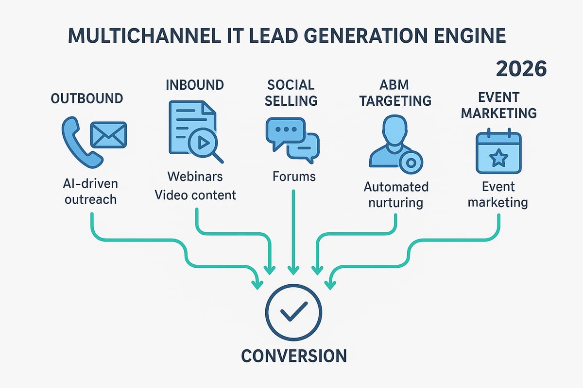 Multichannel Tactics for IT Lead Generation Success