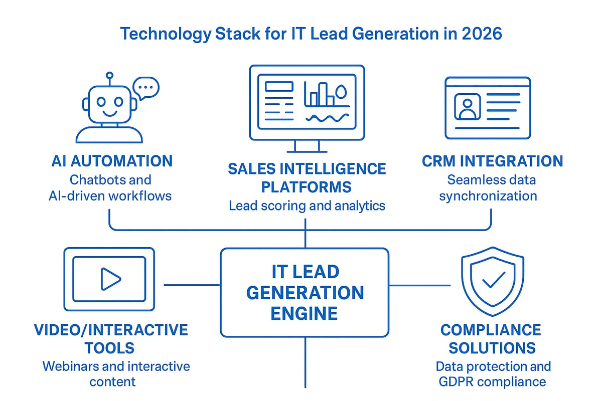 Technology, Tools, and Automation for IT Lead Generation